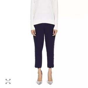 Ted Baker Dyanni Scallop Hem Jogger Pants Size 8